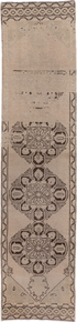 Vintage Oushak Runner Rug (2' x 10')